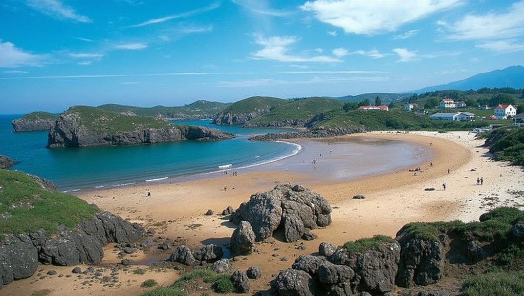 Playa de las Cámaras en Asturias (Asturias)