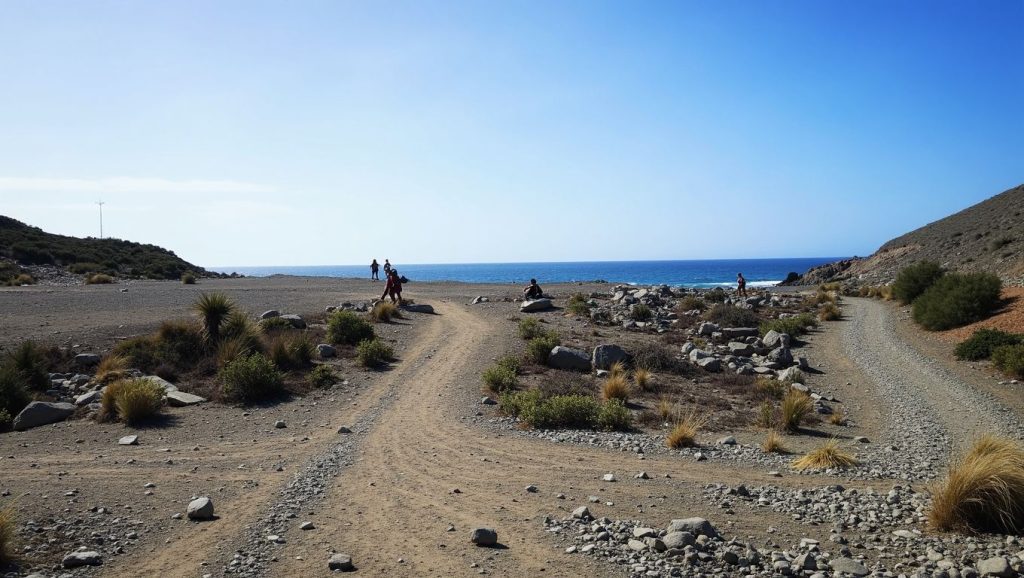 Aguas de Playa de Las Carpinteras en San Bartolomé de Tirajana (Maspalomas) (Gran Canaria)