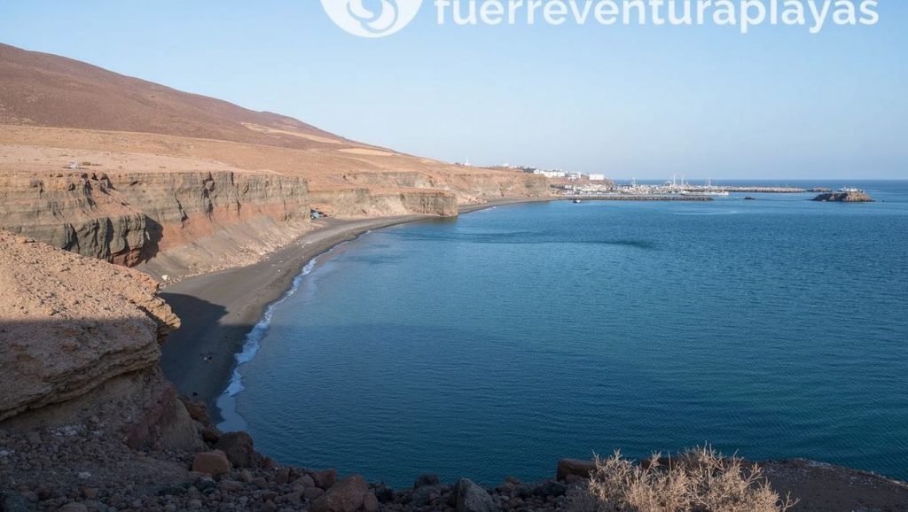 Aguas de Playa de las Coloradas en Yaiza (Lanzarote)