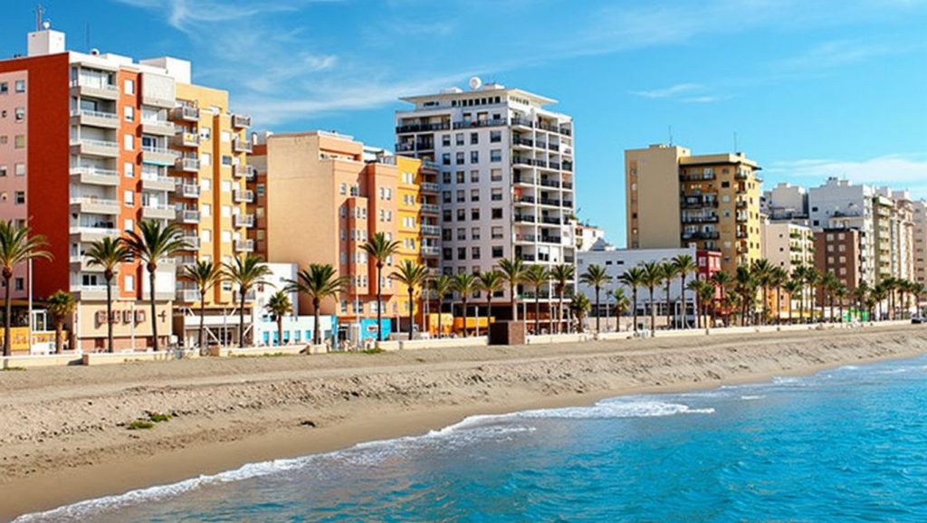 Vista del entorno de Conchas del Zapillo, Almería, Almería