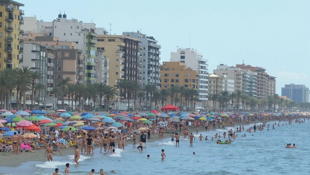 Textura de arena en Conchas del Zapillo, Almería, Almería