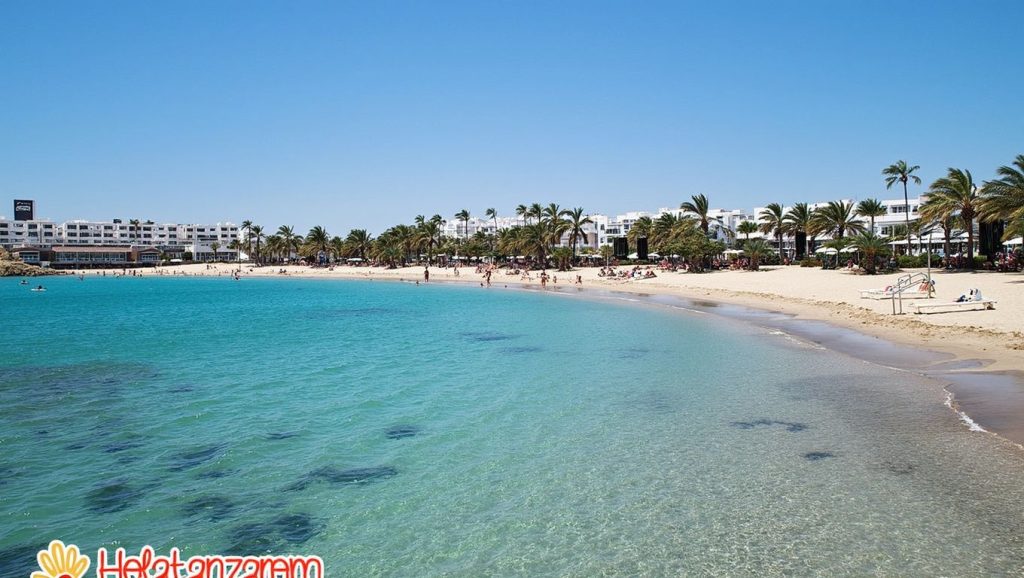 Arena volcánica de Playa de las Cucharas, Arrecife (Lanzarote)