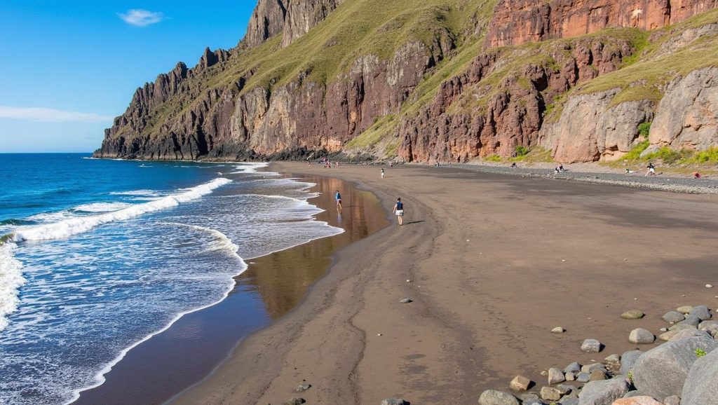 Playa de las Gaviotas en El Rosario (Tenerife)