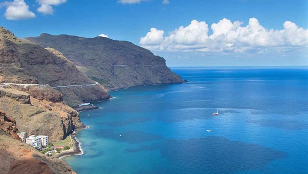 Panorámica de Playa de las Gaviotas, Tenerife