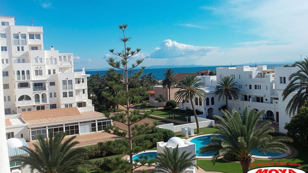 Playa Las Gaviotas desde la arena, Roquetas de Mar, Almería