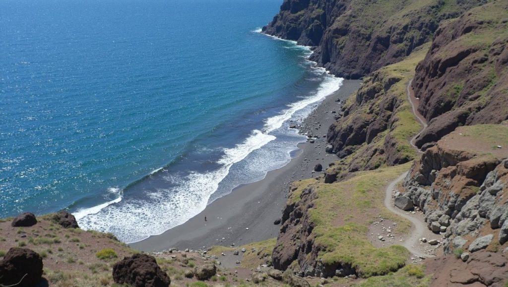 Arena de Playa de las Gaviotas, El Rosario (Tenerife)