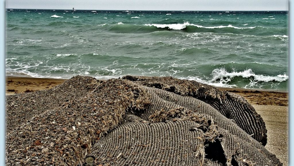 Costa de Roquetas de Mar desde Playa de Las Gaviotas, Almería