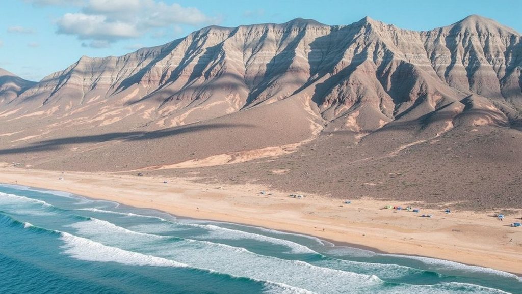 Arena de Playa de las Hermosas, Pájara (Fuerteventura)