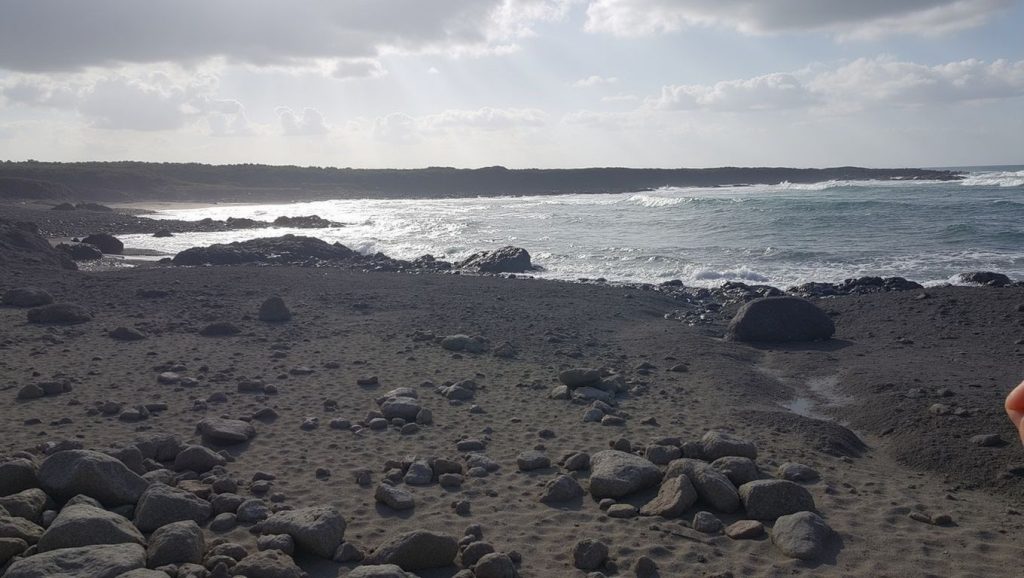 Aguas de Playa de las Malvas en Tinajo (Lanzarote)