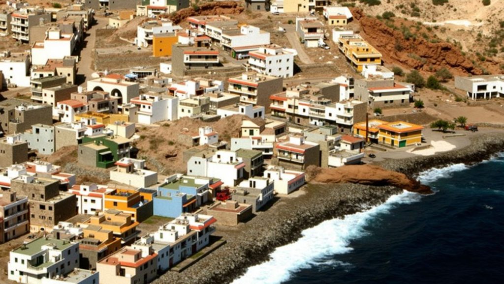 Panorámica de Playa de Las Maretas, Tenerife