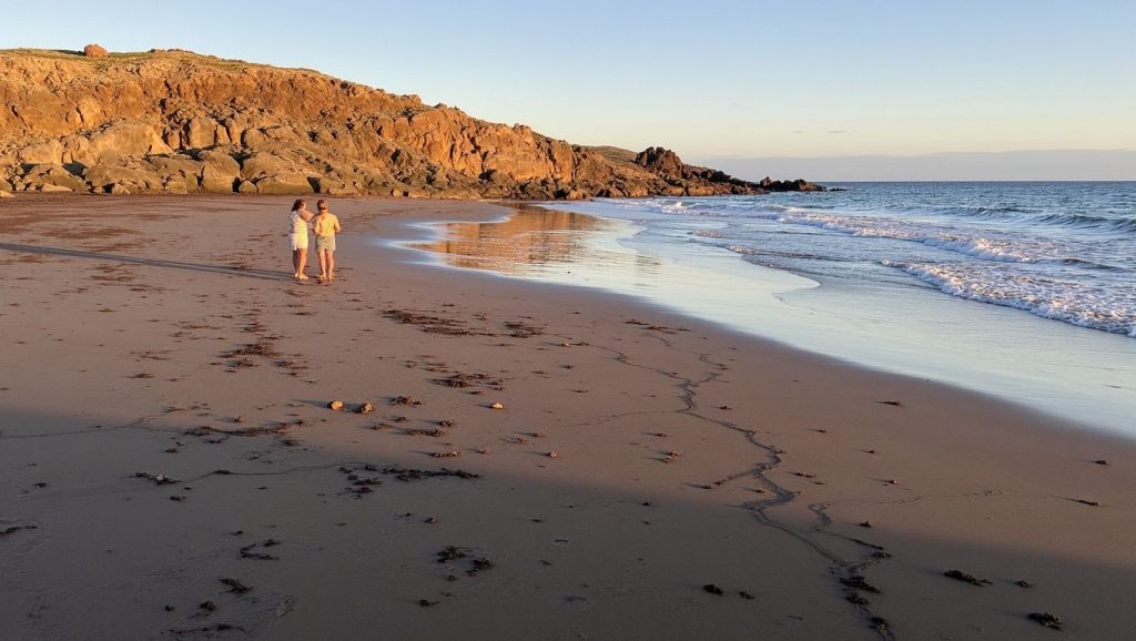 Arena volcánica de Playa de las mujeres, San Bartolomé de Tirajana (Maspalomas) (Gran Canaria)