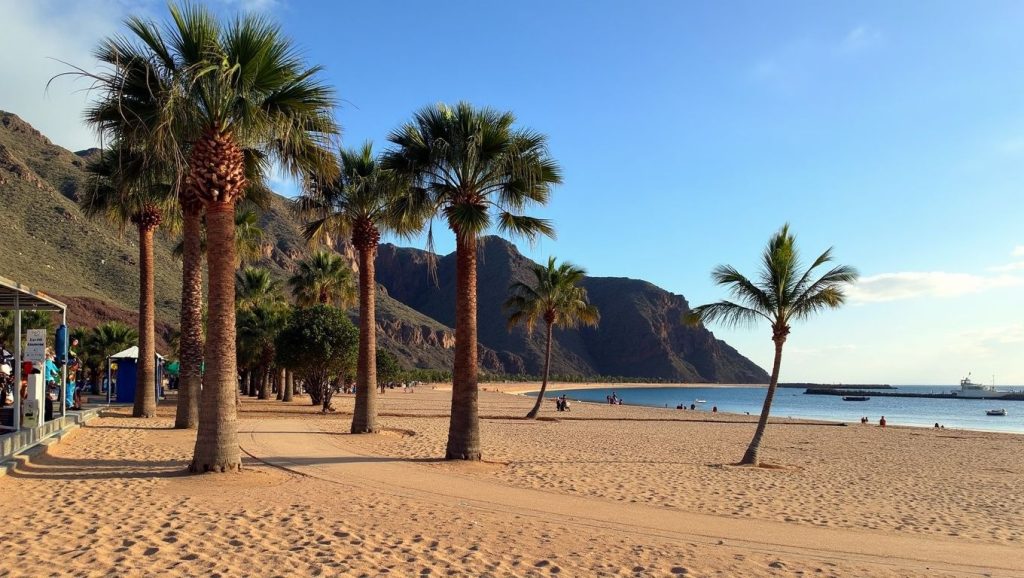 Aguas de Playa de las Teresitas en El Rosario (Tenerife)