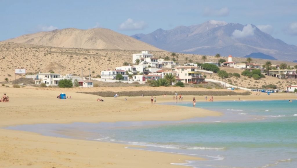 Playa de las Valdivias en Puerto del Rosario (Fuerteventura)