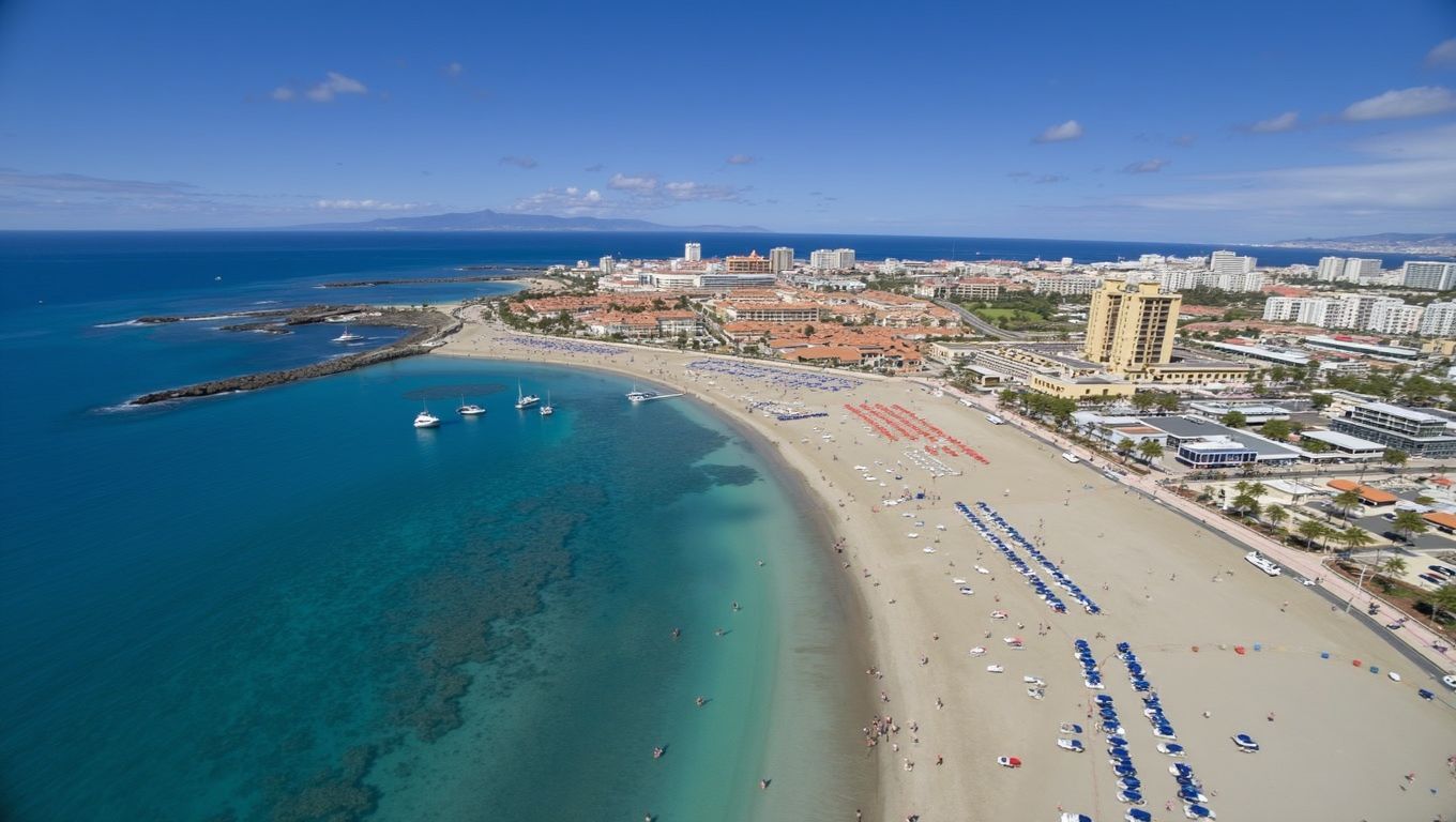 Playa de Las Vistas, Los Cristianos, Tenerife