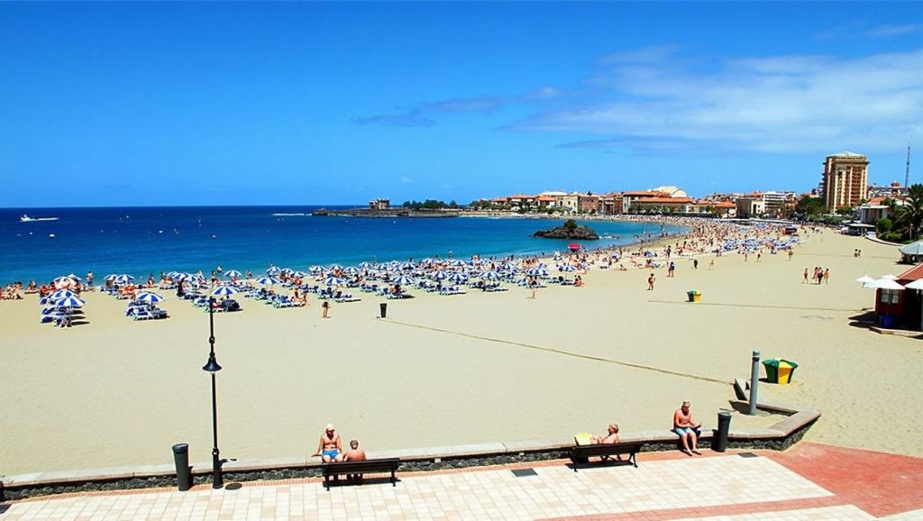 Arena de Playa de Las Vistas, Arona (Tenerife)