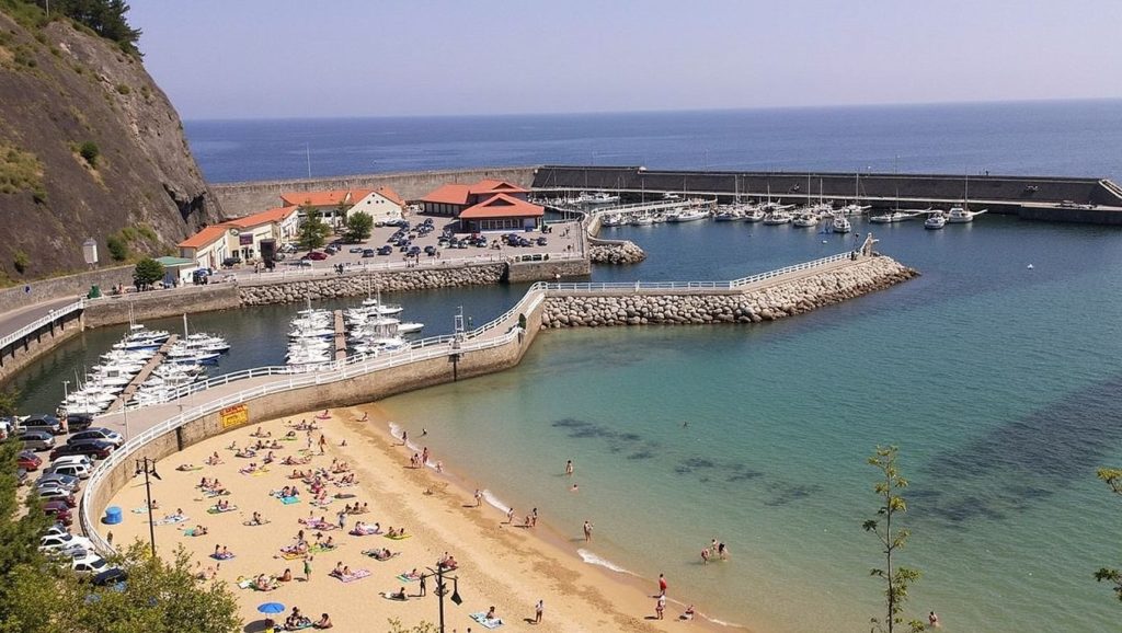 Aguas de Playa de Llastres en Asturias (Asturias)
