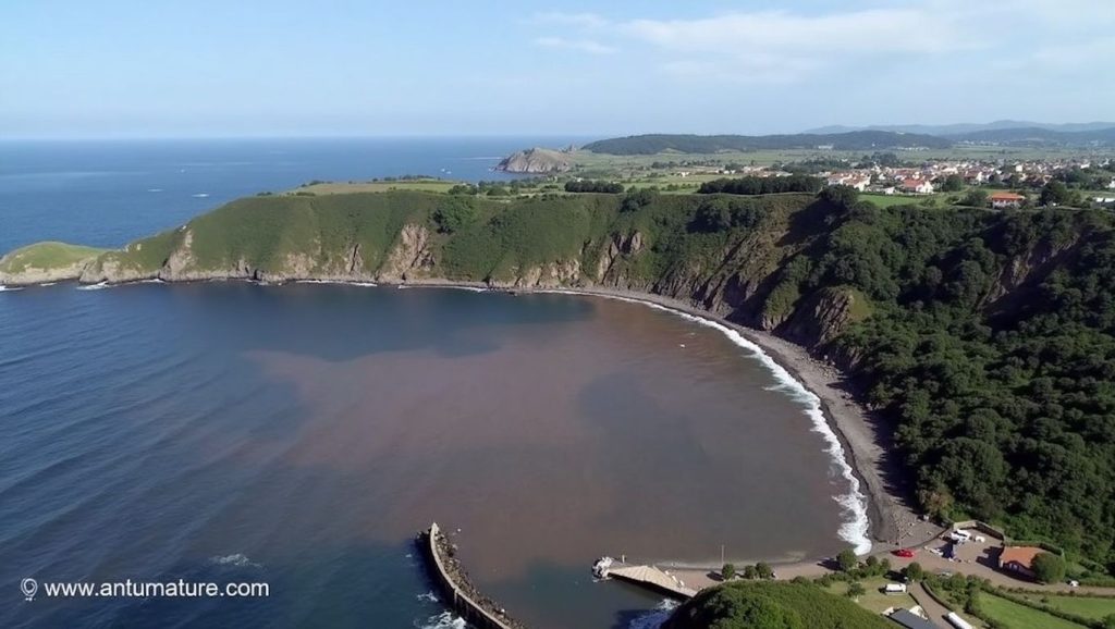 Aguas de Playa de Llumeres en Asturias (Asturias)