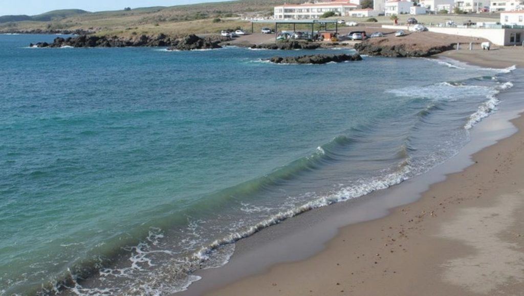 Arena volcánica de Playa de los Abriguitos, Arico (Tenerife)