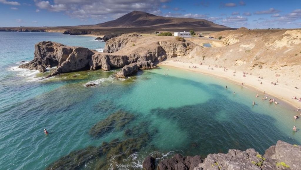 Arena volcánica de Playa de los Boluditos, Yaiza (Lanzarote)