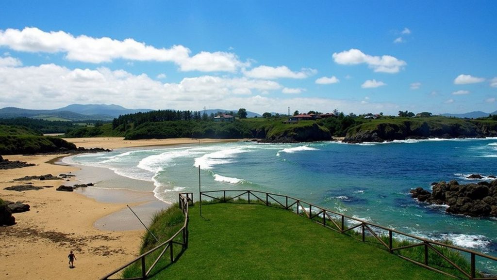 Playa de Los Campos en Asturias (Asturias)