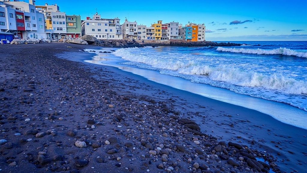 Panorámica de Playa de Los Campos, Tenerife