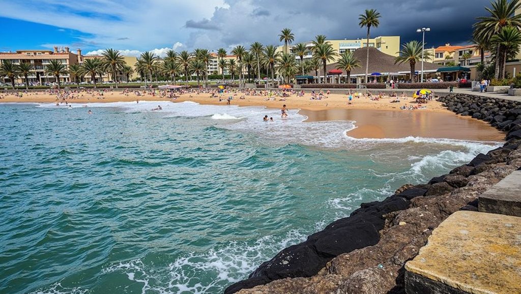 Arena de Playa de Los Campos, Alajeró (Tenerife)