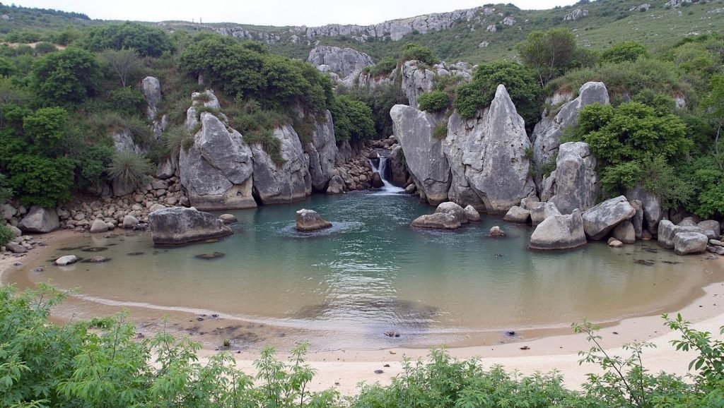 Aguas de Playa de los Castros en Asturias (Asturias)