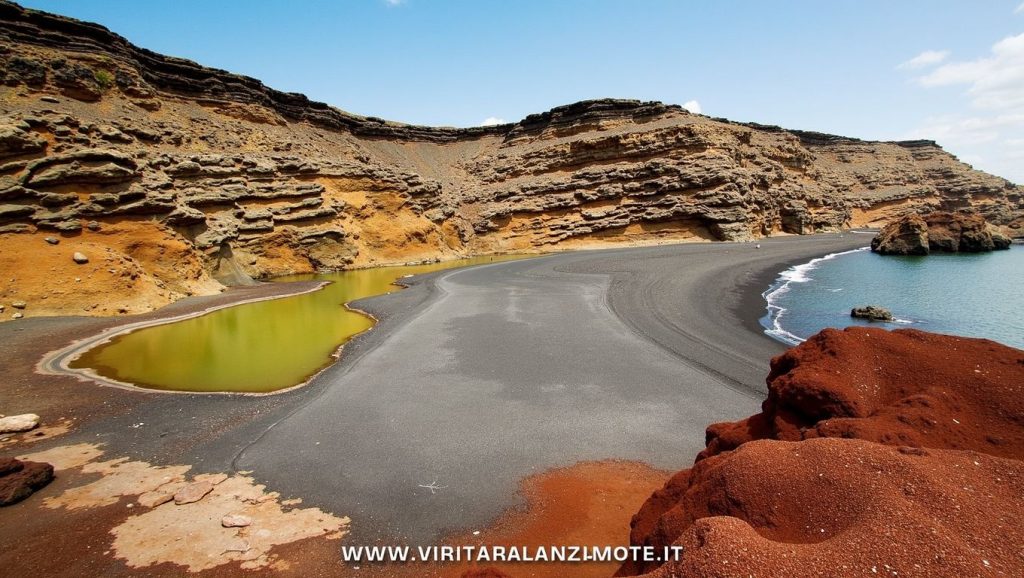 Entorno natural de Playa de los Clicos en Lanzarote