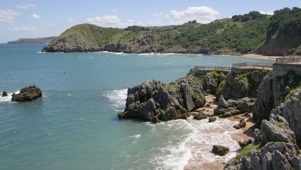 Acantilados y costa de Playa de los Curas, Asturias (Asturias)