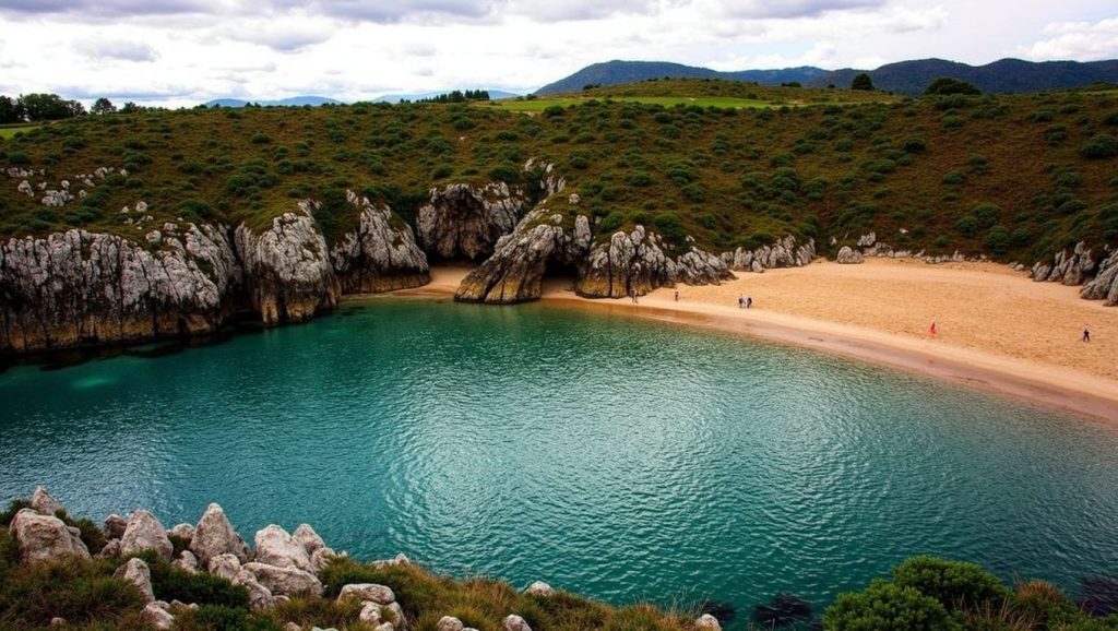 Aguas de Playa de los Curas en Asturias (Asturias)