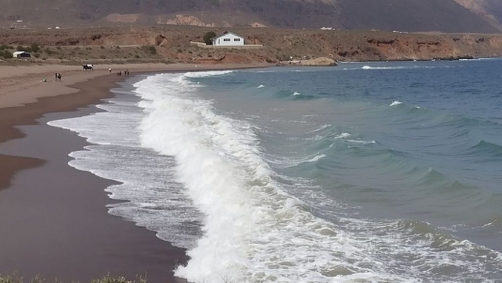 Horizonte desde Playa de Los Escullos, Níjar, Almería