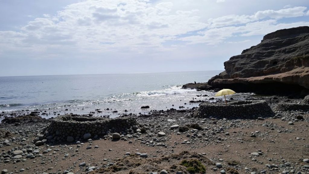 Arena de Playa de Los Frailes, Mogán (Gran Canaria)