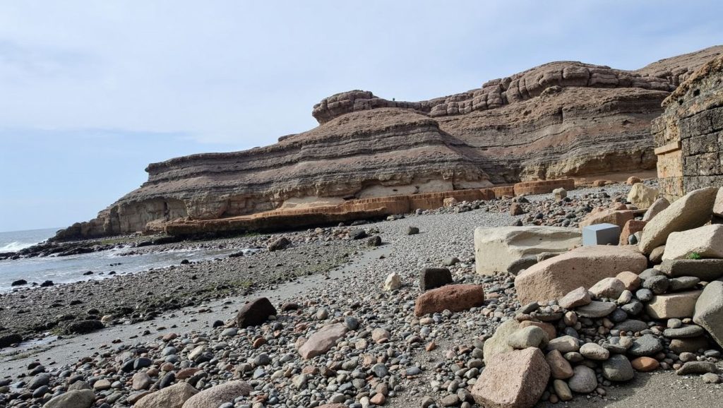 Entorno natural de Playa de Los Frailes en Gran Canaria