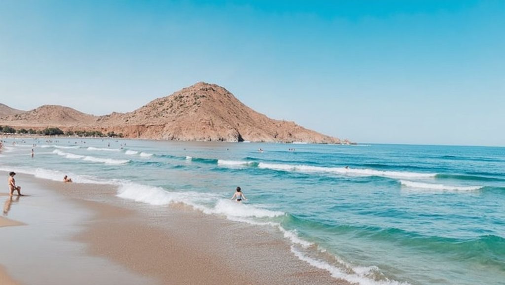 Playa de Playa de Los Genoveses, Níjar, costa de Almería