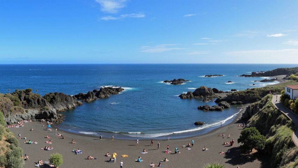 Aguas de Playa de Los Guinchos en Breña Baja (La Palma)