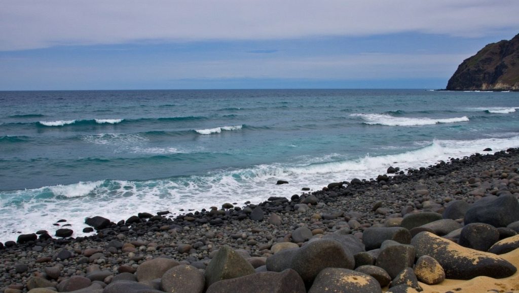 Arena de Playa de los Incendios, Hermigua (La Gomera)