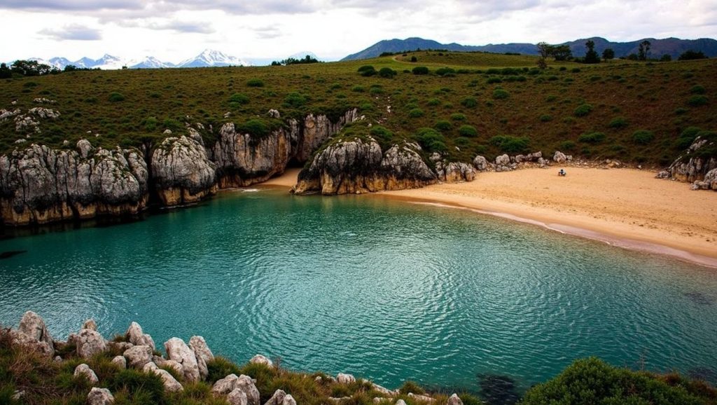 Playa de Los Molinos en Asturias (Asturias)