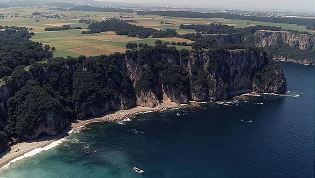 Panorámica de Playa de Los Molinos, Asturias