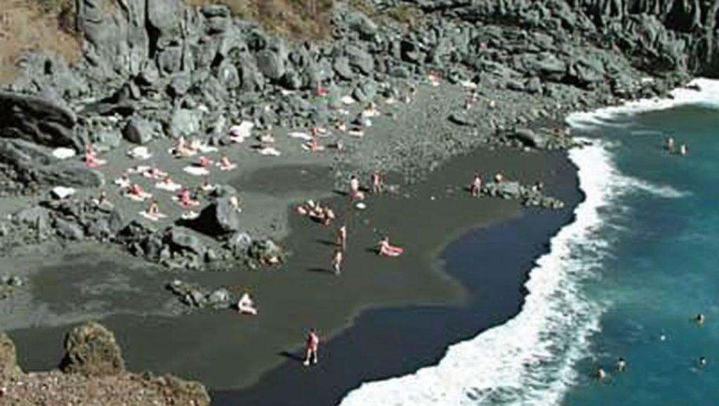 Panorámica de Playa de Los Monjas, La Palma