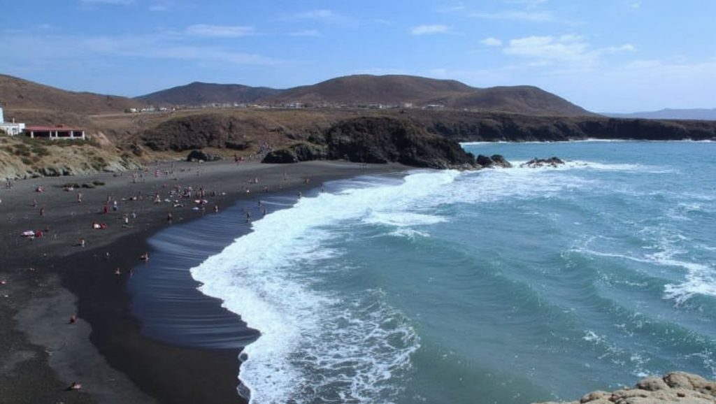 Panorámica de Playa de los Muertes, Fuerteventura