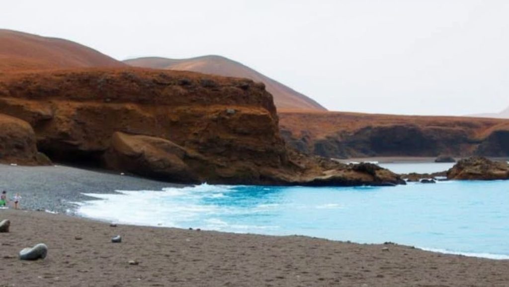 Aguas de Playa de los Muertes en Pájara (Fuerteventura)
