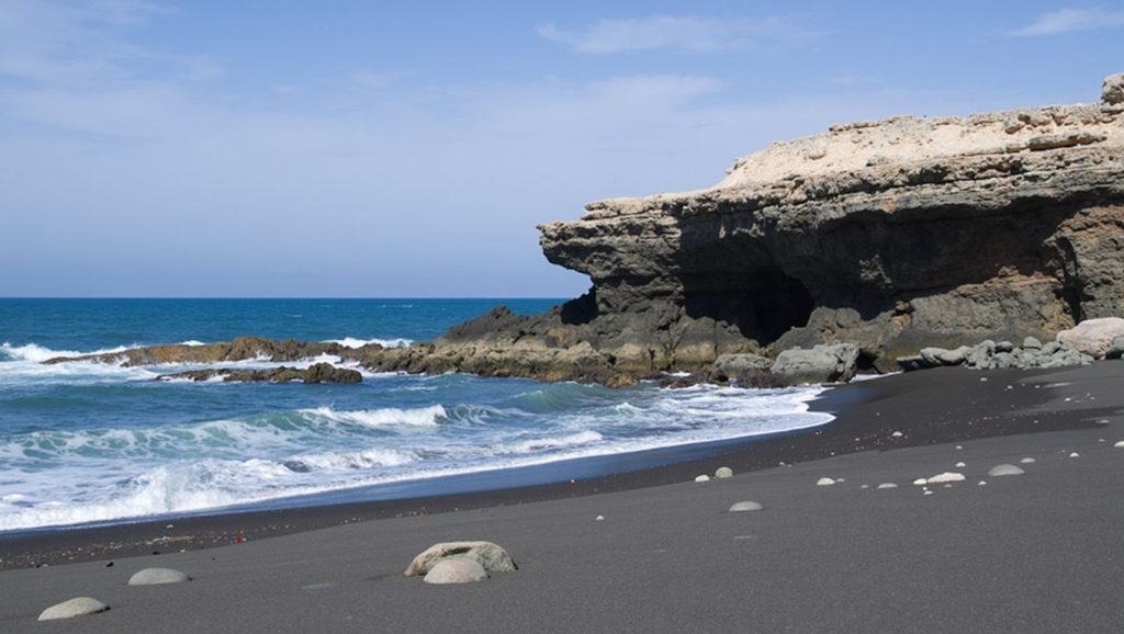 Arena de Playa de los Muertes, Pájara (Fuerteventura)