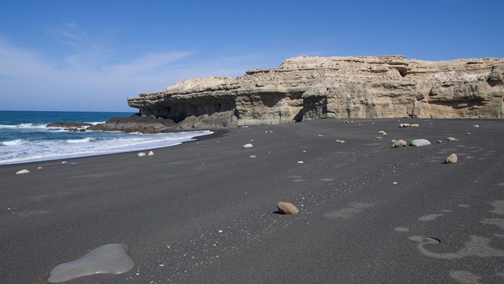 Entorno natural de Playa de los Muertes en Fuerteventura