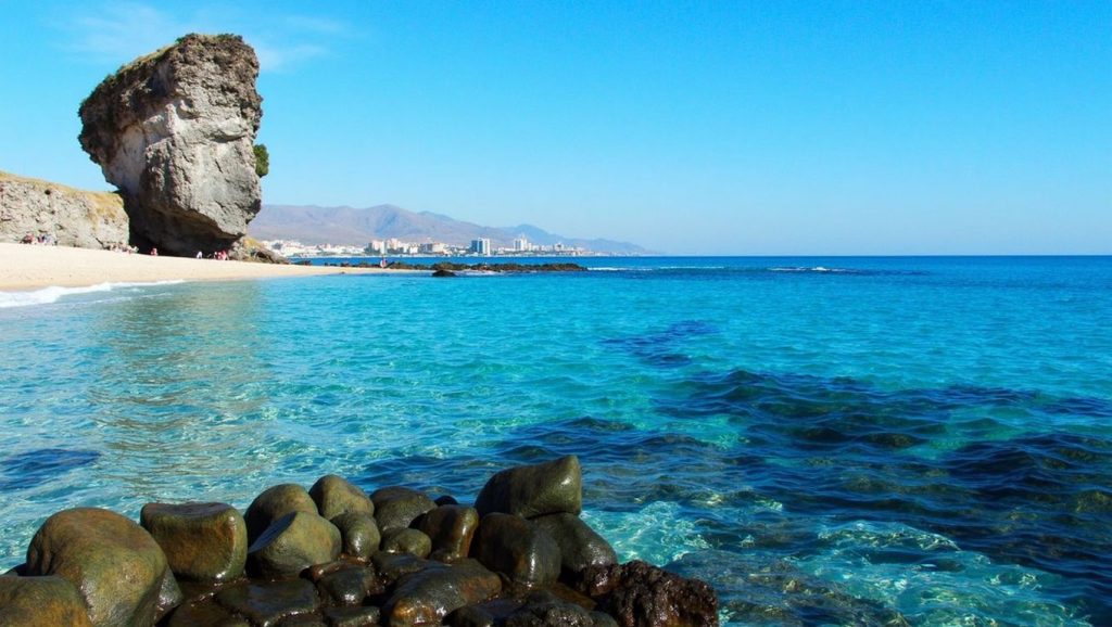 Playa de Playa de Los Muertos, Carboneras, costa de Almería