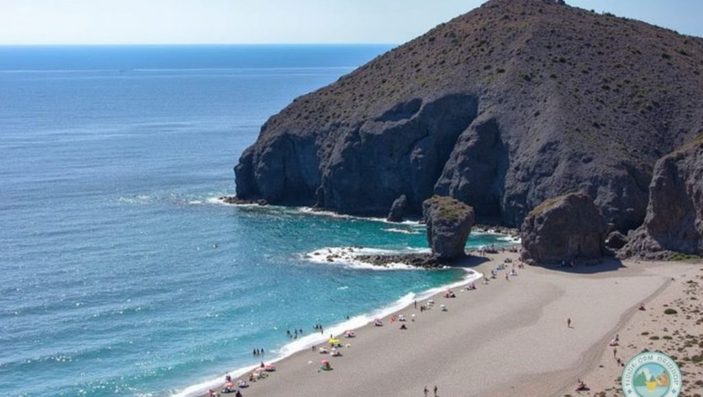 Playa Los Muertos en Carboneras, Almería