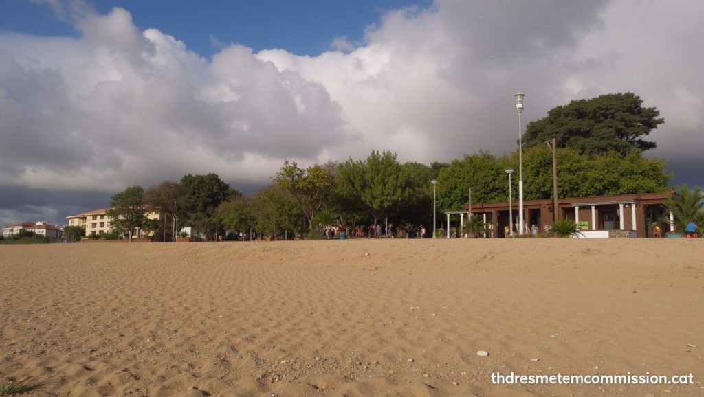 Vista de Playa de los Pinos en Marbella, Málaga