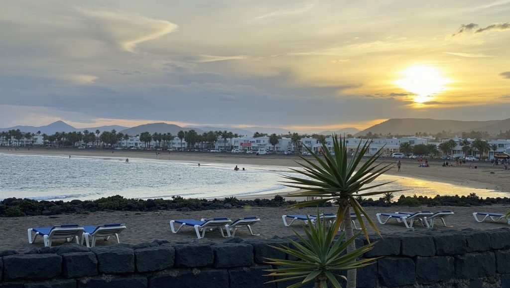 Aguas de Playa de los Pocillos en San Bartolomé (Lanzarote)