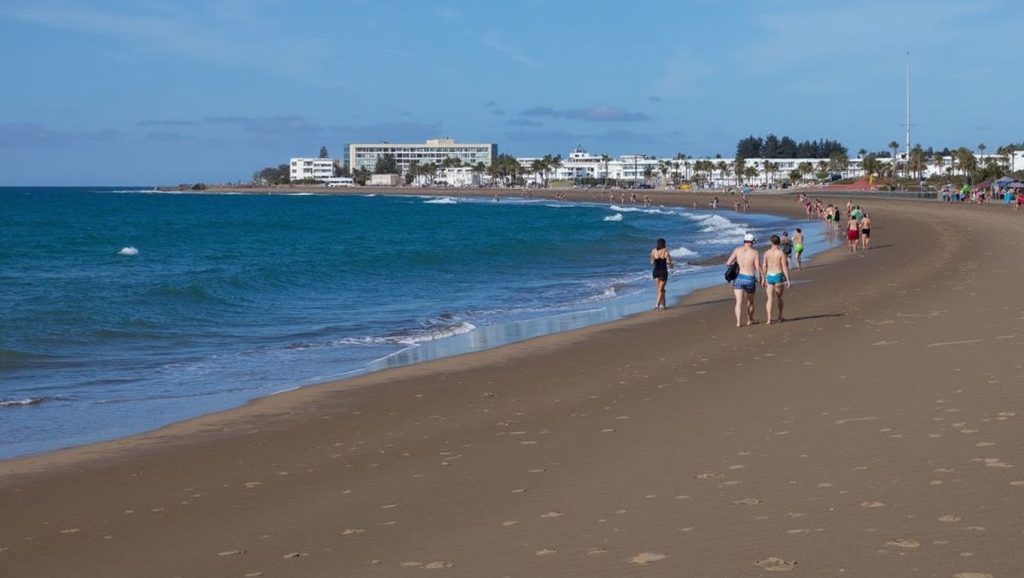 Arena de Playa de los Pocillos, San Bartolomé (Lanzarote)