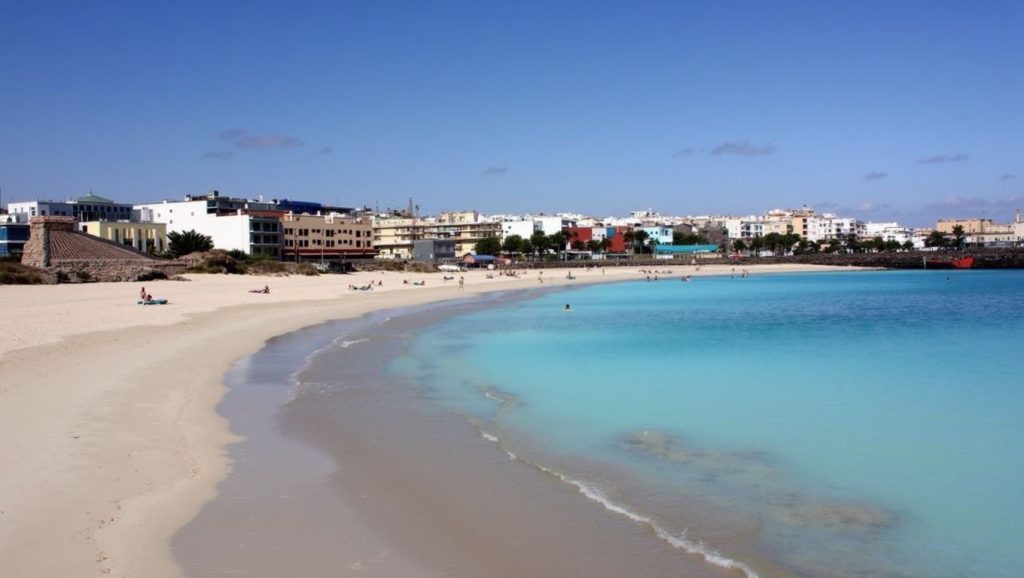 Arena de Playa de Los Pozos, Puerto del Rosario (Fuerteventura)