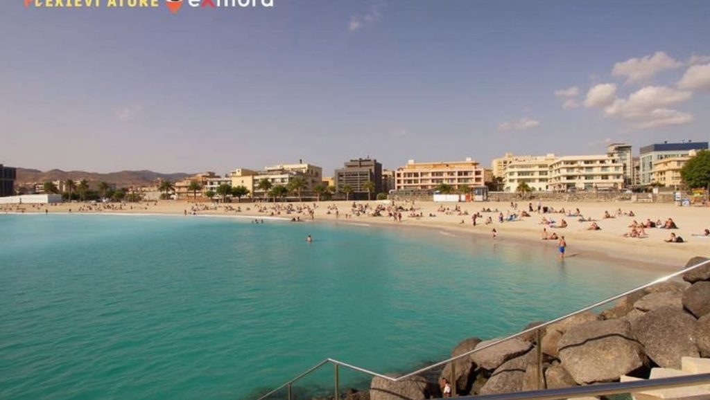 Entorno natural de Playa de Los Pozos en Fuerteventura